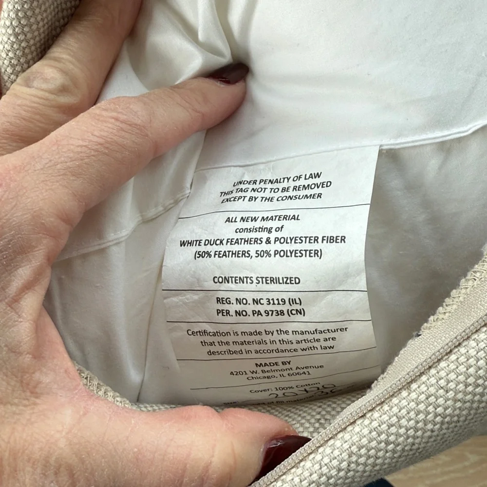 2 Neiman Marcus pillows by Eastern Accents